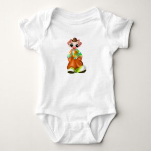 Baby Bodysuit with Clown