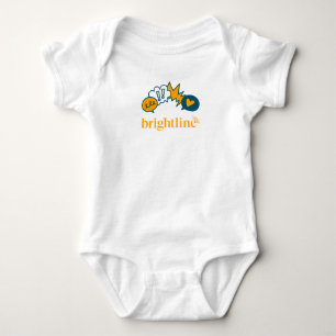Baby - bodysuit with illustration and logo