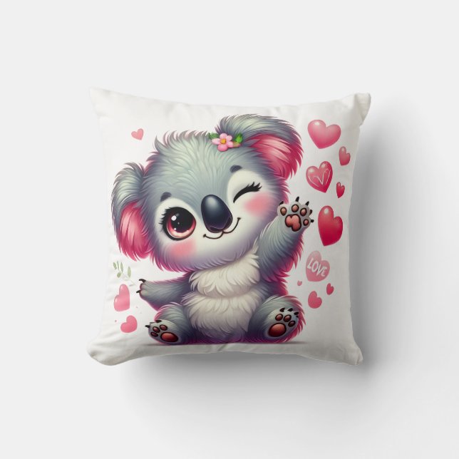 "baby bodysuits for kids funny dinosaur jurassic" cushion (Front)