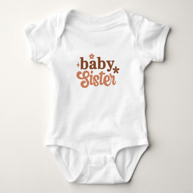 Baby Boho Baby Sister Bodysuit (Front)