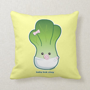Baby Bok Choy Cushion