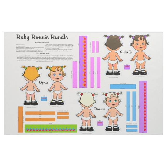 BABY BONNIE BUNDLE SERIES FABRIC (Yard)