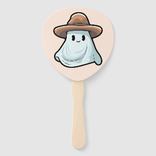 Baby Boo Cowboy Ghost Halloween Collection Hand Fan