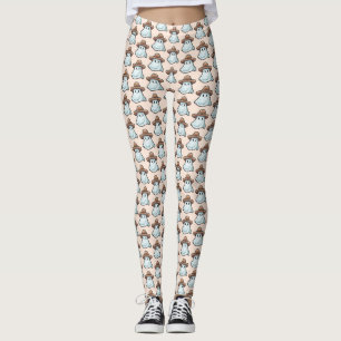 Baby Boo Cowboy Ghost Halloween Collection Leggings