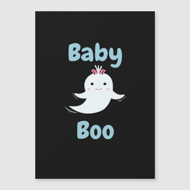 Baby Boo Cute Halloween Kids Or Couples Gift (Front)