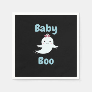 Baby Boo Cute Halloween Kids Or Couples Gift Napkin