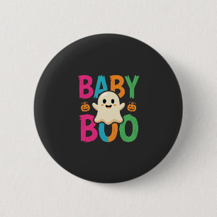 Baby Boo Halloween Ghost Design_1 6 Cm Round Badge