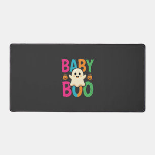 Baby Boo Halloween Ghost Design_1 Desk Mat