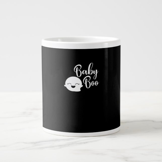 Baby Boo Halloween  Large Coffee Mug (Front)