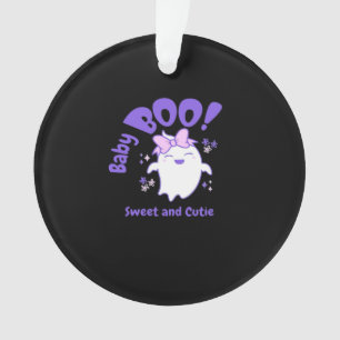 Baby Boo! Sweet And Toddler Halloween Design Ornament