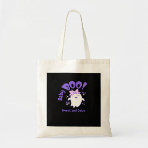 Baby Boo! Sweet And Toddler Halloween Design Tote Bag