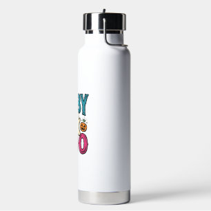 Baby Boo Vintage Halloween Ghost Shirt Design_1 Water Bottle