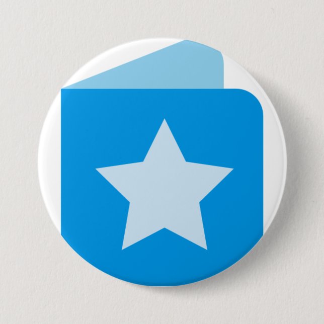 baby book 7.5 cm round badge (Front)