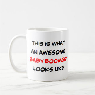 baby boomer, awesome coffee mug