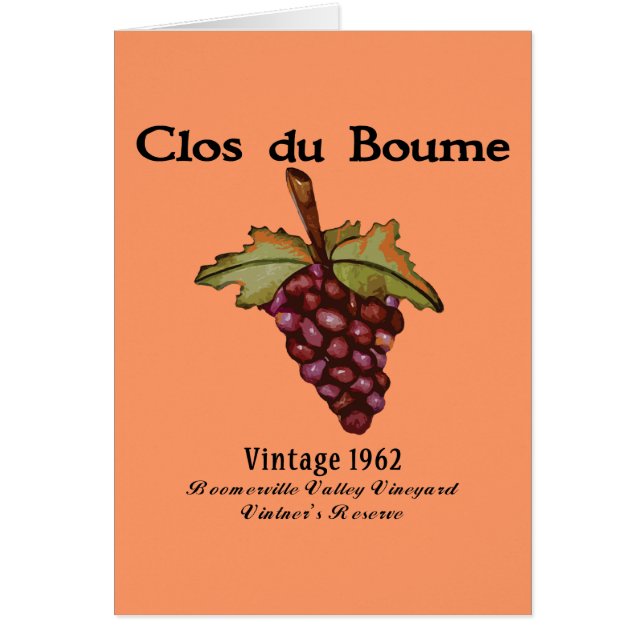 Baby Boomer, Vintage 1962 (Front)