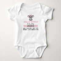 Baby Born Details Pink Koala