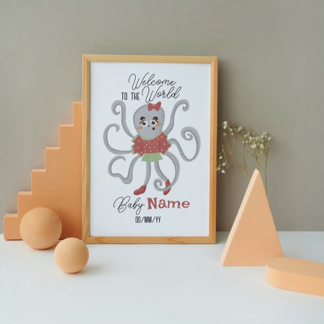 Baby Born Sign Gift For Girl Poster (Creator Uploaded)