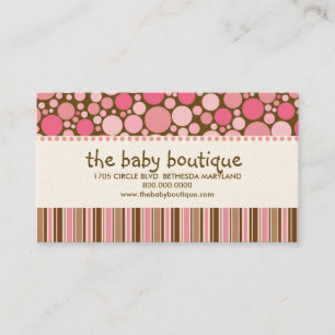 Baby Boutique Business Cards