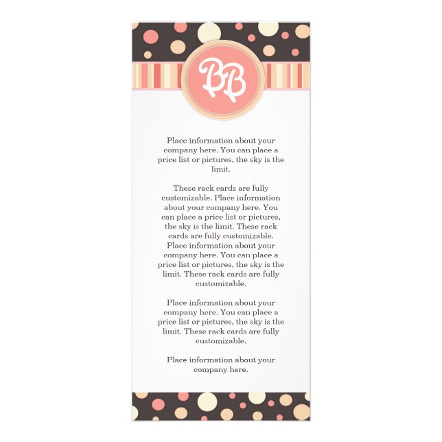Baby Boutique Rack Card (Front)