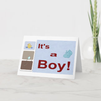 Baby Boy Announcement