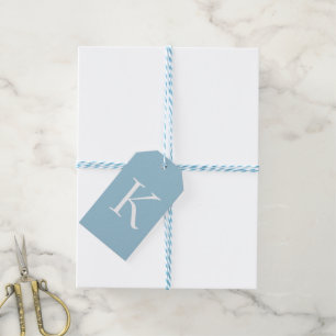 Baby Boy Announcement Gift Monogrammed Tags