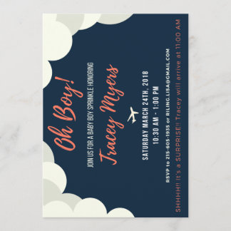 Baby Boy Baby Shower or Sprinkle Invitation