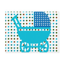 Baby BOY BLUE  Carriage Design Hip Gifts