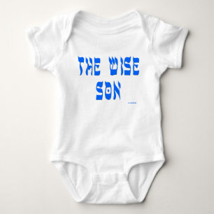 Baby boy bodysuit The Wise Son