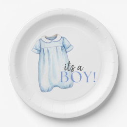 Baby Boy Bubble Paper Napkin Paper Plate