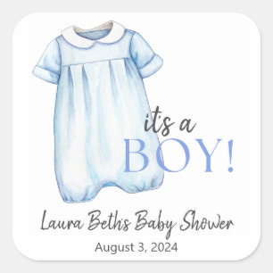 Baby Boy Bubble Stickers