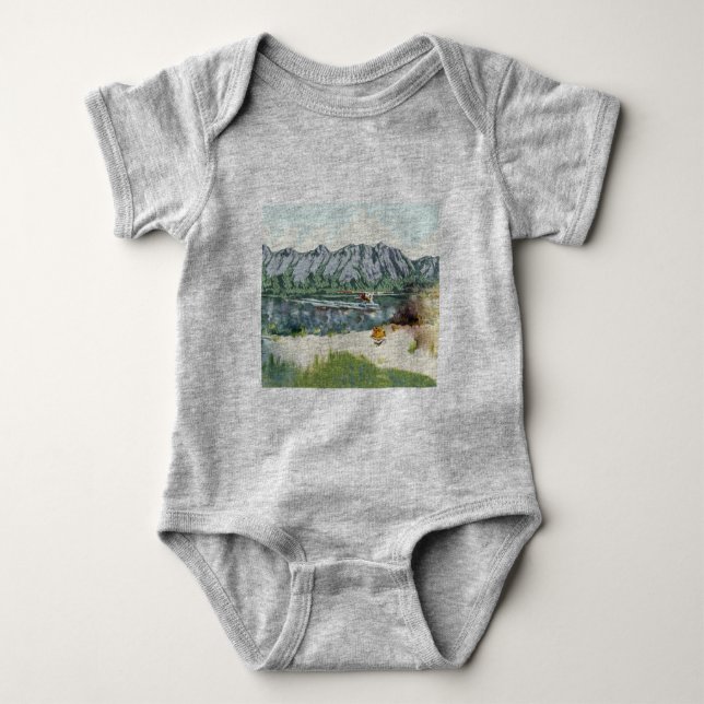 Baby Boy Camper Bodysuit (Front)