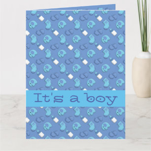 baby boy card