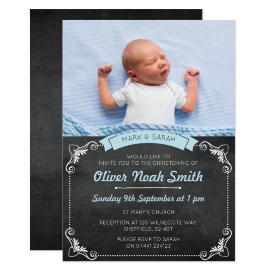 baby s breath christening invitation zazzle co uk