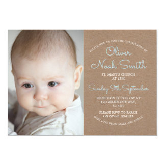 baby baptism invitation