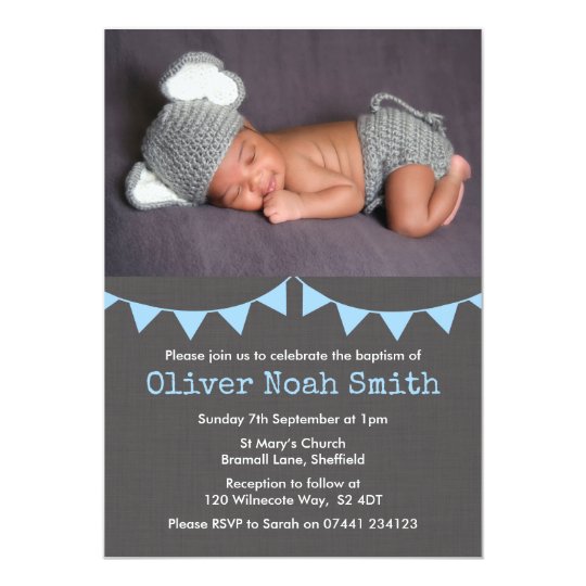 invitation for baby boy