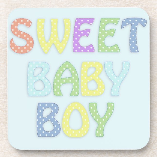 Baby Boy Coaster (Front)