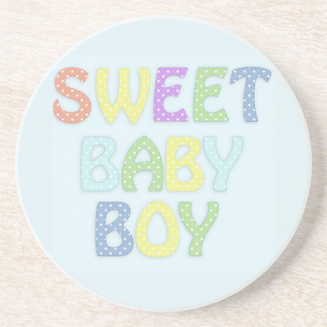 Baby Boy Coaster (Front)