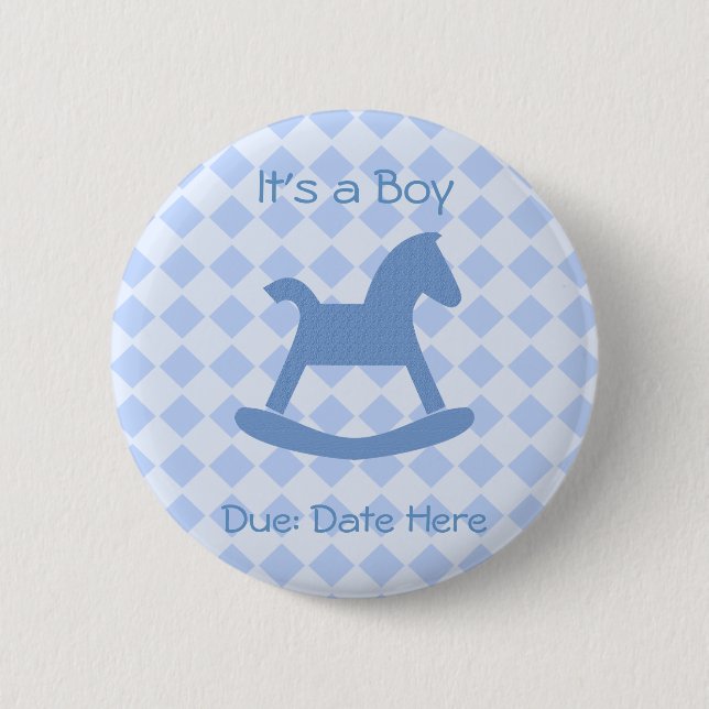 Baby Boy Collection 6 Cm Round Badge (Front)