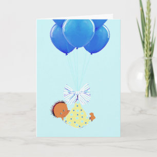 Baby Boy Congrats Card