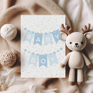 Baby Boy Congratulations Card