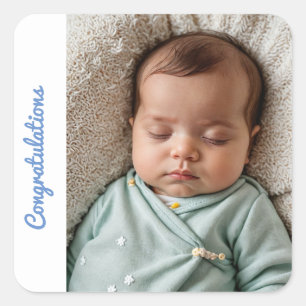 baby boy congratulations Sticker birth 