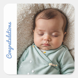 baby boy congratulations Sticker birth 