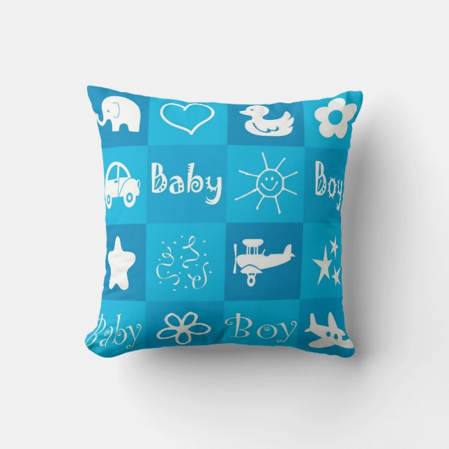 Baby boy cushion (Front)