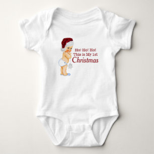 Baby Boy First Christmas Bodysuit