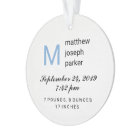 Baby Boy First Christmas with Photo