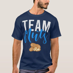 Baby Boy Future Parents Baby Shower Team Nuts Gend T-Shirt