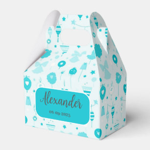 Baby Boy Gender Reveal Favour Box