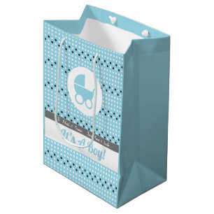 Baby Boy gift Bag with Stroller