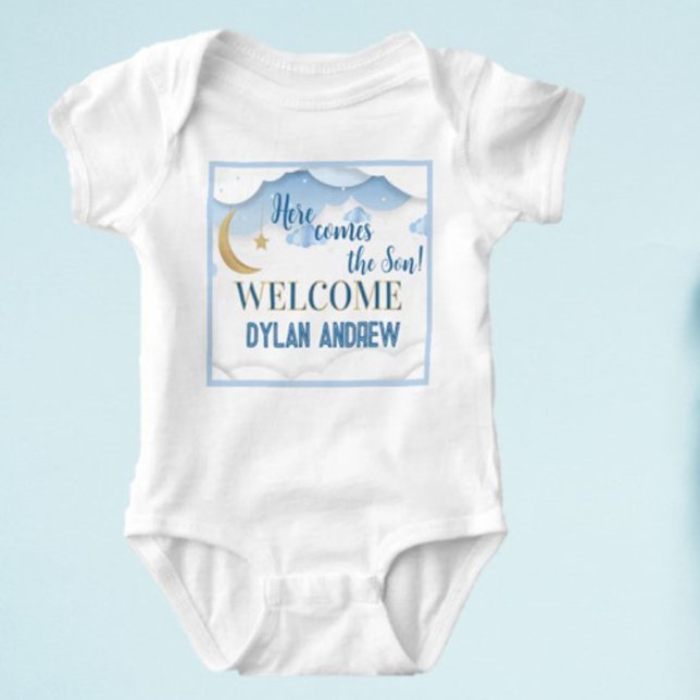 Baby Boy Gift! Welcome him with this Bodysuit (Creator Uploaded)