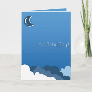 Baby Boy Greeting Card